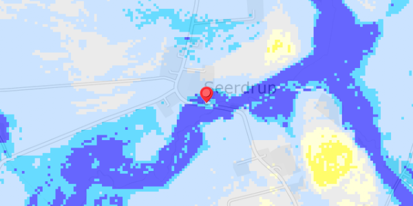 Grundvandsdybder på Seerdrupvej 32A
