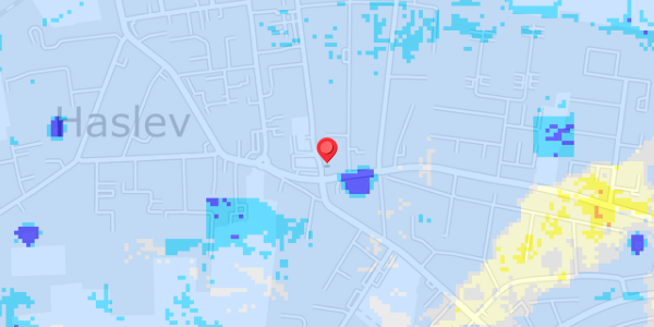 Grundvandsdybder på Nygade 75