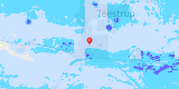 Grundvandsdybder på Teestrup Bygade 4