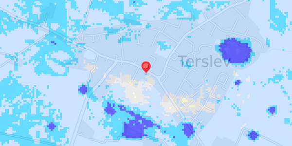 Grundvandsdybder på Terslev Bygade 13