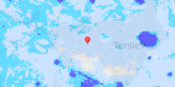 Grundvandsdybder på Terslev Bygade 24
