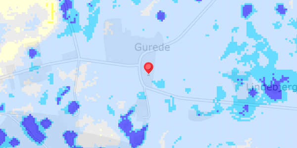Grundvandsdybder på Lindebjergvej 16