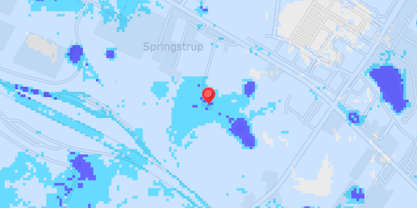 Grundvandsdybder på Springstrup 13