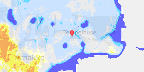 Grundvandsdybder på Tempelvej 24