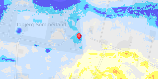 Grundvandsdybder på To-Bjerg 157
