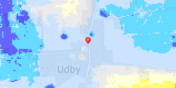 Grundvandsdybder på Udbyvej 53