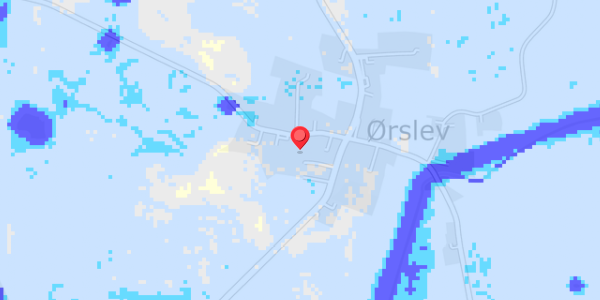 Grundvandsdybder på Solbjergvej 58