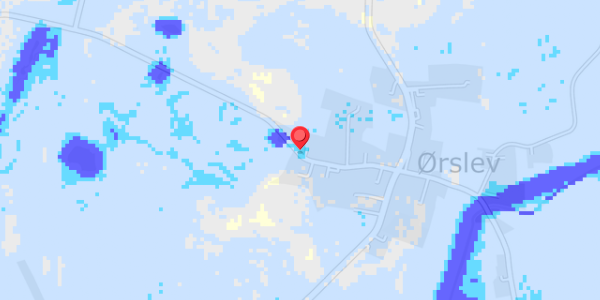 Grundvandsdybder på Solbjergvej 65