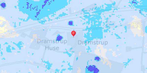 Grundvandsdybder på Dramstrup 6