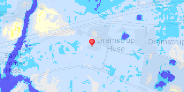 Grundvandsdybder på Dramstrup 9