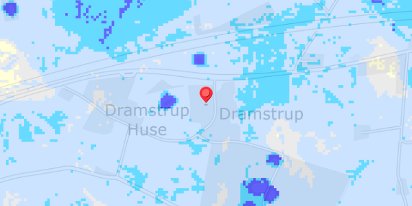 Grundvandsdybder på Dramstrup 10