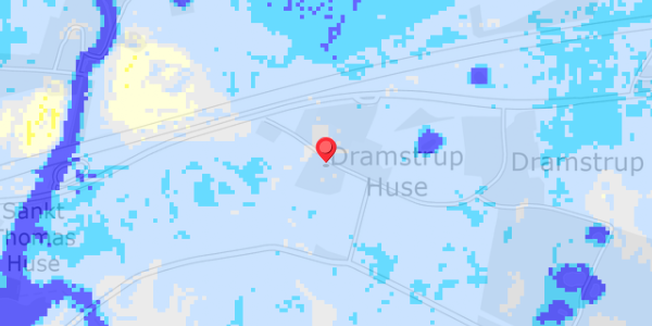 Grundvandsdybder på Dramstrup 11