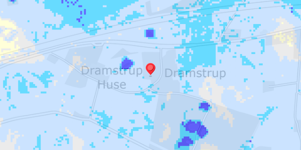 Grundvandsdybder på Dramstrup 12