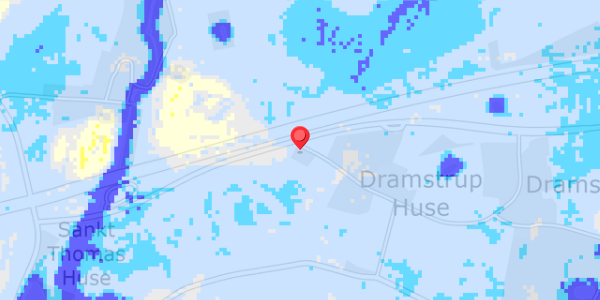 Grundvandsdybder på Dramstrup 15