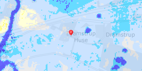 Grundvandsdybder på Dramstrup 20