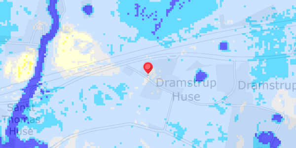 Grundvandsdybder på Dramstrup 26