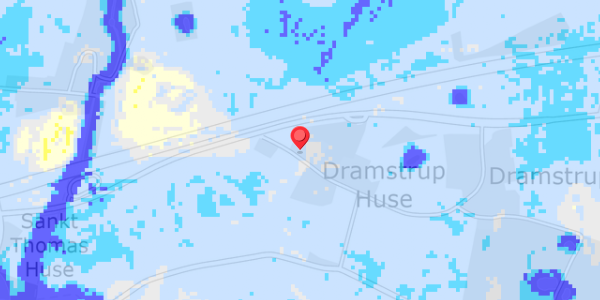 Grundvandsdybder på Dramstrup 28