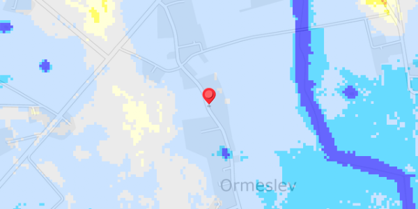 Grundvandsdybder på Ormeslevvej 21