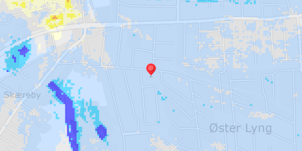 Grundvandsdybder på Markstien 16