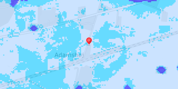 Grundvandsdybder på Adamshøjvej 21