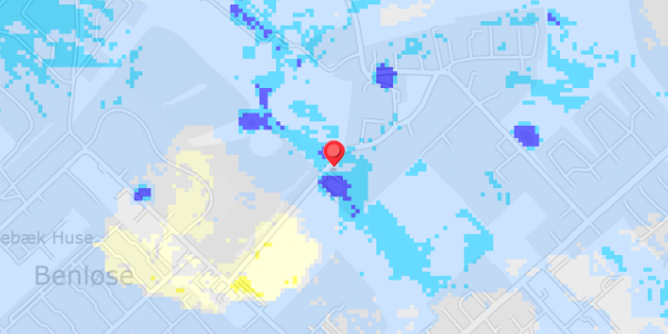 Grundvandsdybder på Benløse By 33B