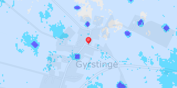 Grundvandsdybder på Bondebjergvej 3