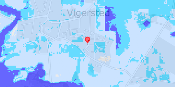 Grundvandsdybder på Bredagervej 54