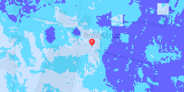 Grundvandsdybder på Bringstrupvej 43