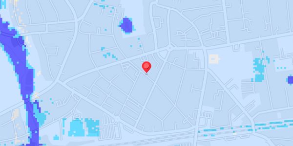 Grundvandsdybder på Brogade 13, 1. th