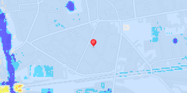 Grundvandsdybder på Brogade 25, 2. th
