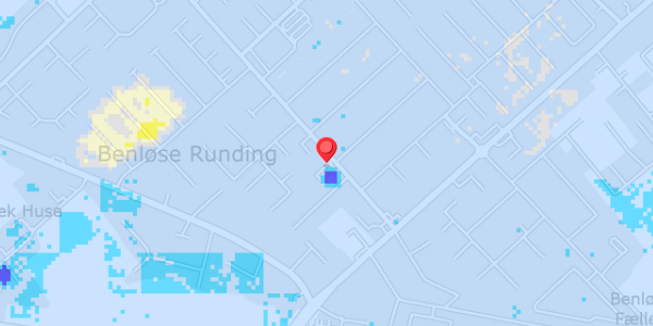 Grundvandsdybder på Fredensvej 9B