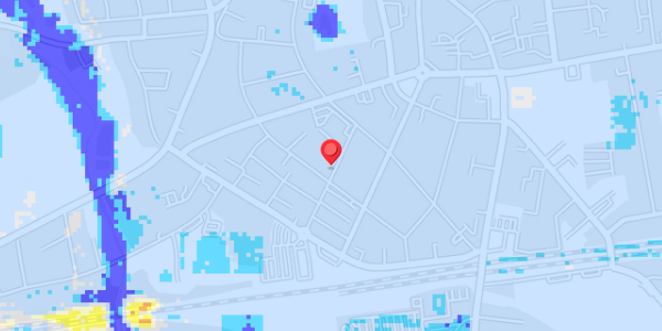 Grundvandsdybder på Fynsgade 18, 2. th