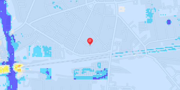 Grundvandsdybder på Harhoffs Alle 38