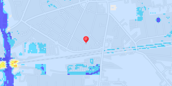 Grundvandsdybder på Harhoffs Alle 43