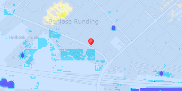 Grundvandsdybder på Holbækvej 22