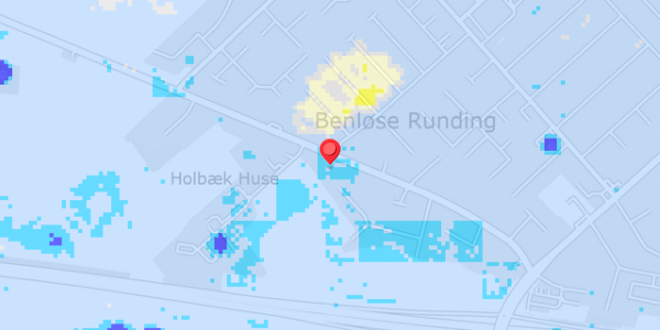 Grundvandsdybder på Holbækvej 63