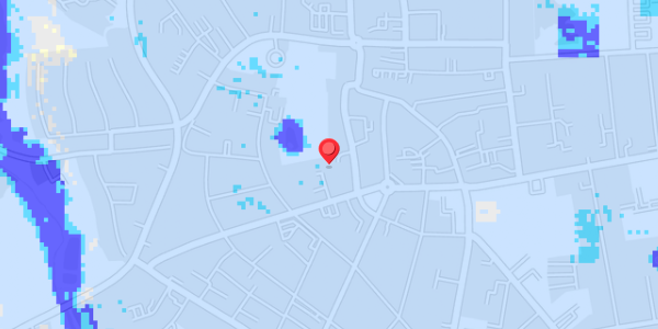 Grundvandsdybder på Jyllandsgade 8K