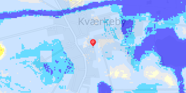 Grundvandsdybder på Kirkevej 10B