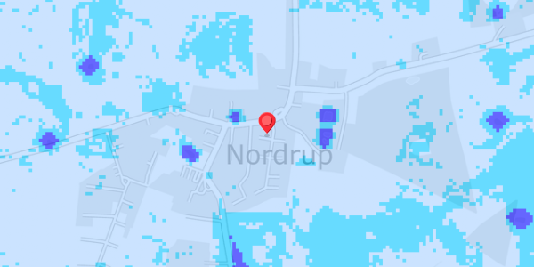 Grundvandsdybder på Nordrupby 2