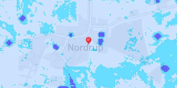Grundvandsdybder på Nordrupby 5