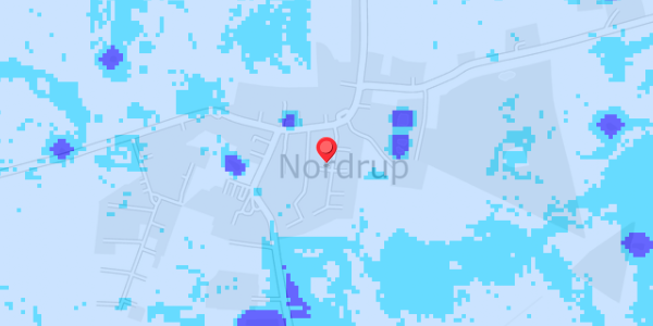 Grundvandsdybder på Nordrupby 8