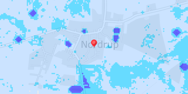Grundvandsdybder på Nordrupby 10