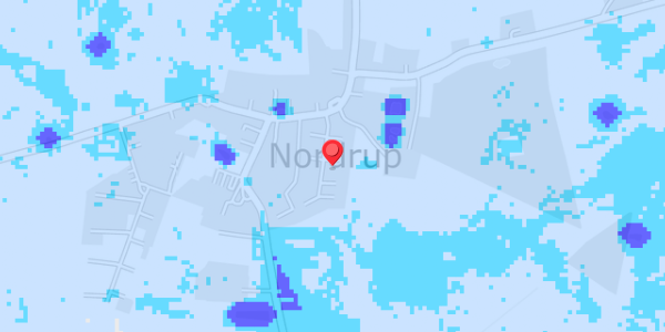 Grundvandsdybder på Nordrupby 13