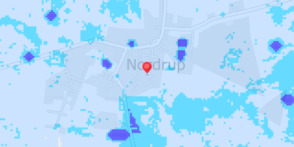 Grundvandsdybder på Nordrupby 16