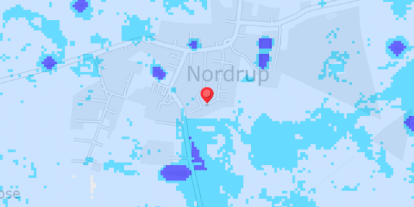 Grundvandsdybder på Nordrupby 22
