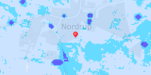 Grundvandsdybder på Nordrupby 25