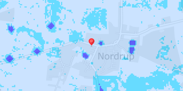 Grundvandsdybder på Nordrupvej 100