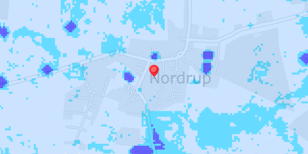 Grundvandsdybder på Nordrupvej 104B