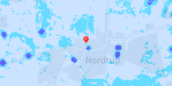 Grundvandsdybder på Nordrupvej 105