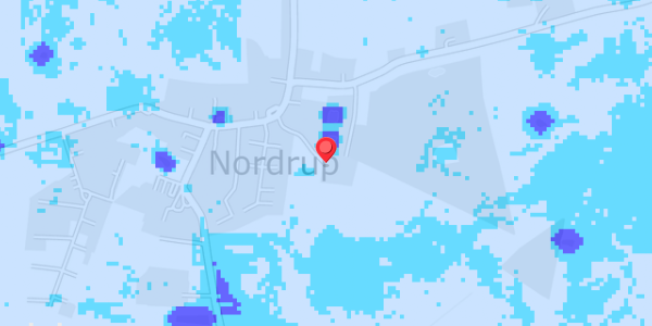 Grundvandsdybder på Nordrupvej 124